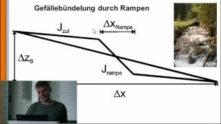 Fließgewässermorphologie 7 Sohlsicherung durch Rampen [upl. by Oiralih]