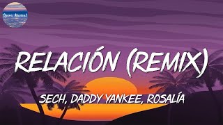 🎵 Sech Daddy Yankee  Relación Remix  Natti Natasha Becky G KAROL G Mix [upl. by Hallagan]