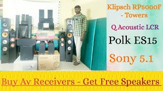 Av Receiver வாங்கினால்  Speakers Free [upl. by Sirtimed]