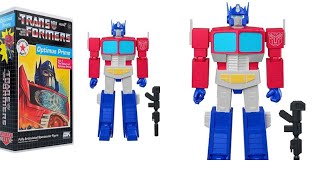 New Transformers Optimus Prime VHS Action Figure Macys Exclusive from Super7 available now [upl. by Rebliw449]