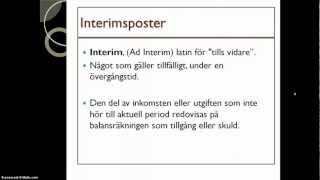 Periodisering  Interimsposter [upl. by Alimat309]