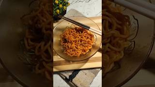 Trying Nissin Korean Kimchi Noodles trendingshorts shorts ramen ytshorts noodles [upl. by Luap]