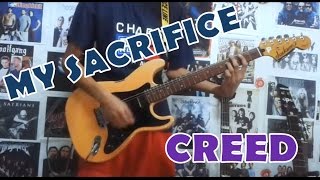 My sacrifice  CreedGuitar Coverwith Chords and Tab [upl. by Aiet]