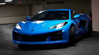 Rapid Blue Z06 Corvette Raw Sound [upl. by Pepito676]