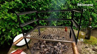 Cómo hacer una barbacoa desmontable  Programa completo  Bricomanía [upl. by Grath]