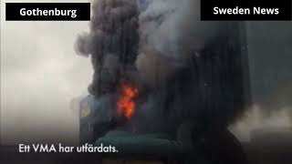 Explosion vid Liseberg Göteborg Brand i Centrala Göteborg liseberg goteborgdirekt [upl. by Vassily]