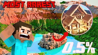 Minecraft Most Rarest  Cinematic view rarest  MMHOUSE [upl. by Atsocal]