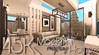 BLOXBURG 45K MODERN FAMILY HOUSE  NOGAMEPASS [upl. by Esteban662]