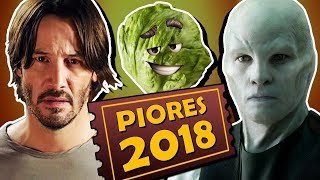 8 PIORES FILMES DE 2018 [upl. by Akeryt]