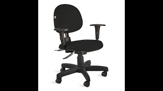 CADEIRA DE ESCRITÓRIO EXECUTIVA ERGONÔMICA N17  QUALIFLEX [upl. by Ardnovahs976]