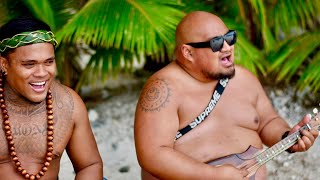 Cook Islands Amazing Ukulele Jam  Koka Lagoon Boys in Rarotonga [upl. by Avan]