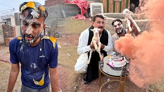 Baby Goats Or Turab ki Birthday Day Abu K sath celebrate Ki😍🎉🥳 [upl. by Sammer205]