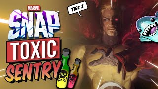 ☠️LE DECK TOXIQUE SENTRY CONTROLE  MARVEL SNAP FR [upl. by Madelina956]