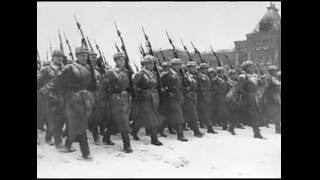 Soviet October Revolution Parade 1941 Парад 7 Ноября [upl. by Noloc]