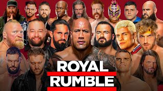 WWE Royal Rumble 2023 Full Match WWE Royal Rumble 2023 Highlights WWE Royal Rumble Highlights [upl. by Attehcnoc]