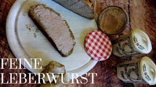 Feine Leberwurst im Glas Profi Metzger Ralf [upl. by Aifos894]