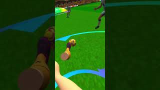 Recreating Football Goals in VR vr shorts vrfootball vrsoccer football soccer premierleague [upl. by Baram]