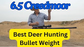 65 Creedmoor  Best Deer Hunting Bullet Weight 4 Loads Tested [upl. by Nivlam806]