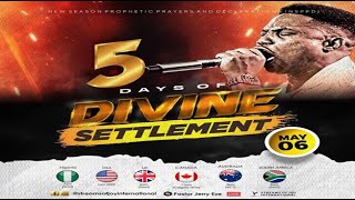 5 DAYS OF DIVINE SETTLEMENT  DAY 1  NSPPD  6TH MAY 2024 [upl. by Sauder]