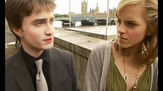 Daniel Radcliffe interview on filming the fourth Harry Potter [upl. by Scrivenor]