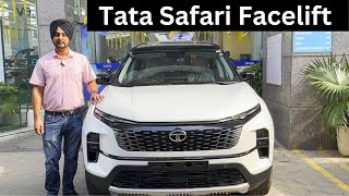 Tata Safari facelift Manual Accomplished 2023  Price Features ❤️ Tata Safari Facelift [upl. by Orteip]