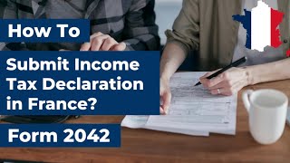 How to submit your first Income Tax Declaration offline  Form 2042  France 🇫🇷 [upl. by Ossy]