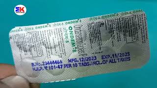 Ondem8mgTablet  Ondansetron 8mg Tablet  Ondem 8mg Tablet Uses Benefits Dosage Review in Hindi [upl. by Haelem105]