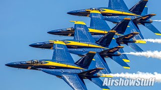 Blue Angels 2021 High Show  Super Hornets [upl. by Jillana]