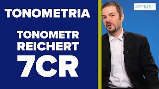 Tonometria  tonometr Reichert 7CR [upl. by Anyer2]