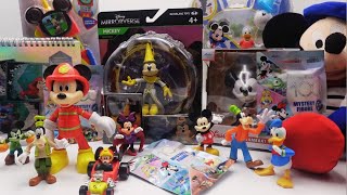 Mickey Mouse Collection Unboxing Review  Mickey Club House  Disney toys ASMR review [upl. by Nyrrad223]