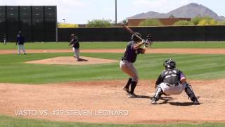 Colorado Rockies Prospect Video Jerry Vasto [upl. by Solim]