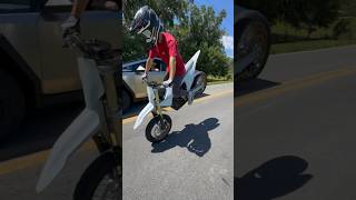 EBike Supermoto Stoppie [upl. by Andree]