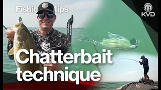 How to fish a bladed jig  chatterbait and know when to change color  with Kevin VanDam [upl. by Gar]