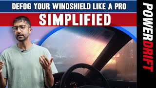 Easy fixes for fogged up car windows  Simplified  PowerDrift [upl. by Omer]