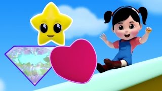 Forma canzone  Insegnare forme  Video prescolare  Educatonal Song  Shapes Song For Kids [upl. by Haskell]