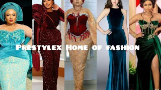 Flawless velvet dress designs 20232023  velvet  Ankara stylesvelvet  Lace asoebi stylesowambe [upl. by Pelpel571]