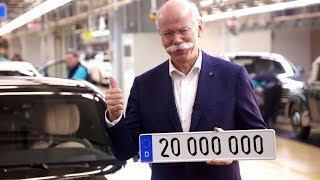 MercedesBenz plant Sindelfingen produces 20millionth vehicle  MercedesBenz original [upl. by Ninette]