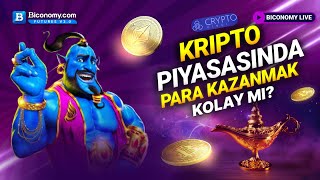 BICONOMYLIVE CRYPTO CINCI ile Kripto piyasasında para kazanmak kolay mı💰💸 [upl. by Jagir]