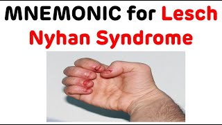 Lesch Nyhan Syndrome Mnemonic  Mnemonic to Remember Lesch Nyhan Syndrome  Lesch Nyhan Syndrome [upl. by Ahsei]