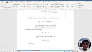 Calculo Diferencial Limites De Continuidad [upl. by Zeidman]