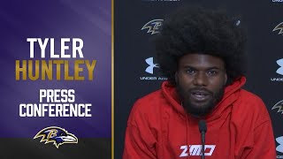 Tyler Huntley Discusses Start vs Steelers Wishes Lamar Jackson Happy Birthday  Ravens Presser [upl. by Karlik219]