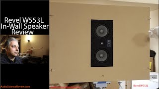 Revel W553L In wall Home Theater Speaker Review [upl. by Jemma]