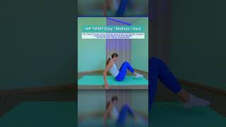 Small Waist Exercise  Hourglass Figure  Flat Tummy motivation workout pilates [upl. by Ahsinan]