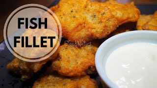 FISH FILLET WITH CREAMY WHITE SAUCE [upl. by Sivla]