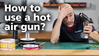 How to use the hot air gun CHG900 [upl. by Zahara]