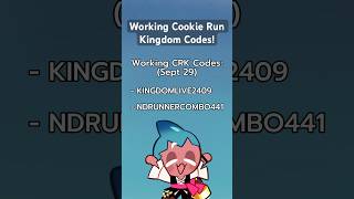 Cookie Run Kingdom  Working Codes Sept 29 And How to Claim Them [upl. by Aihsila]