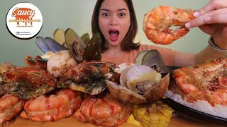 SEAFOOD BOIL MUKBANG [upl. by Wilterdink]