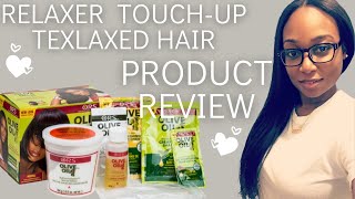 RELAXER Routine How I Relax My Hair  ORS Olive Oil NoLye Hair Relaxer  Weluvunique [upl. by Kaia288]