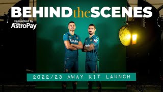 Wolves away kit launch  Design process photoshoot video outtakes [upl. by Ythomit176]