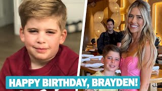 Christina Hall Shared Sentimental Post in Her Son Braydens Ninth Birthday Biggest Protector hgtv [upl. by Cutcheon]